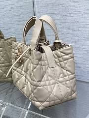 Fortok Dior Toujours Bag Beige 28.5x19x21cm - 6