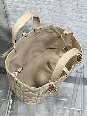 Fortok Dior Toujours Bag Beige 28.5x19x21cm - 5