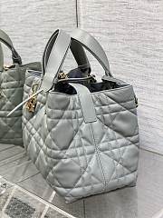 Fortok Dior Toujours Bag Grey 28.5x19x21cm - 6