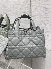 Fortok Dior Toujours Bag Grey 28.5x19x21cm - 4