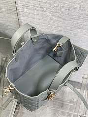 Fortok Dior Toujours Bag Grey 28.5x19x21cm - 3