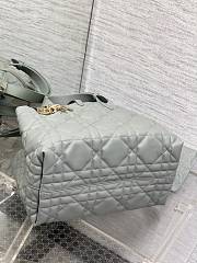 Fortok Dior Toujours Bag Grey 28.5x19x21cm - 2