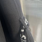 Fortok Louis Vuitton Wrap Coat in Black - 2
