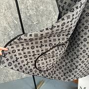 Fortok Louis Vuitton Wrap Coat in Black - 3