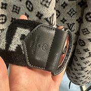 Fortok Louis Vuitton Wrap Coat in Black - 4