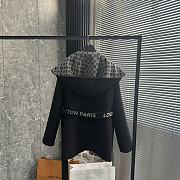 Fortok Louis Vuitton Wrap Coat in Black - 6