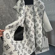 Fortok Louis Vuitton Wrap Coat in White - 5