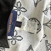 Fortok Louis Vuitton Wrap Coat in White - 3