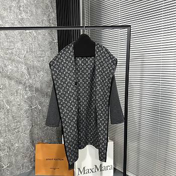 Fortok Louis Vuitton Wrap Coat in Grey