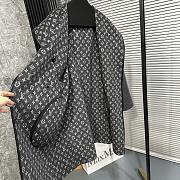 Fortok Louis Vuitton Wrap Coat in Grey - 2