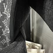 Fortok Louis Vuitton Wrap Coat in Grey - 3