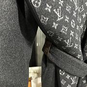 Fortok Louis Vuitton Wrap Coat in Grey - 4