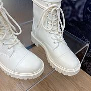 Fortok Dior D-Trap letter Logo Boots White - 6