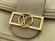 Fortok Louis Vuitton Dauphine Bag Green M23635 25x17x10.5cm - 2