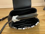 Fortok Louis Vuitton Capucines Mini Flower Crown Bag Black M23246 21x14x8cm - 3