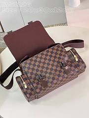 Fortok Louis Vuitton Damier Ebene Reporter Melville Bag M51126 20x30x12cm - 4