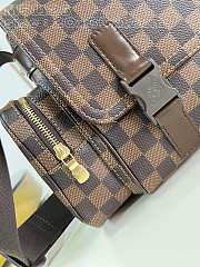 Fortok Louis Vuitton Damier Ebene Reporter Melville Bag M51126 20x30x12cm - 3