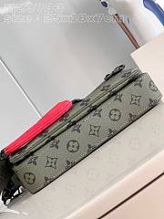 Fortok Louis Vuitton Trio Messenger Bag Green M23783 25x18.5x7cm - 5
