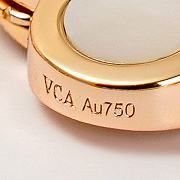 Fortok Van Cleef & Arpels Alhambra Bracelet 4 White Motifs - 2
