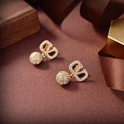 Fortok Valentino Gold Diamond Earrings - 1