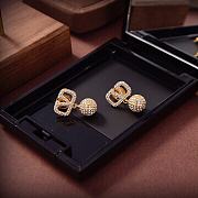 Fortok Valentino Gold Diamond Earrings - 3