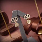 Fortok Valentino Gold Diamond Earrings - 2