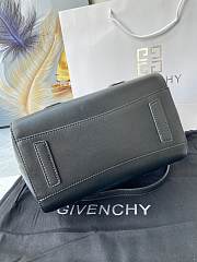 Fortok Givenchy Mini Antigona Lock Leather Bag Black 23x27x13cm - 2