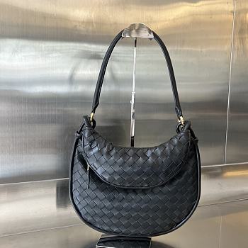 Fortok Bottega Veneta Small Gemelli Bag Black 24.5x19x7cm