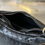 Fortok Bottega Veneta Small Gemelli Bag Black 24.5x19x7cm - 4