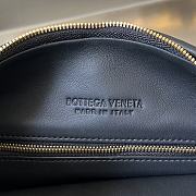 Fortok Bottega Veneta Small Gemelli Bag Black 24.5x19x7cm - 6