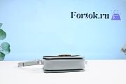 Fortok Celine Triomphe Shoulder Bag Light Blue 19cm - 2