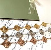 Fortok Van Cleef&Arpels Alhambra 5 Motifs Bracelet in Gold/Rose Gold/Silver - 1