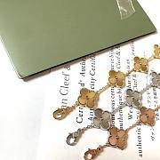 Fortok Van Cleef&Arpels Alhambra 5 Motifs Bracelet in Gold/Rose Gold/Silver - 6