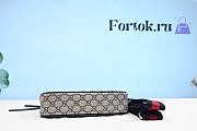 Fortok Gucci Ophidia Bag Beige and Blue GG Supreme Canvas 25x15.5x6cm - 3