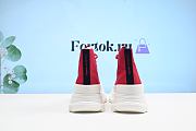 Fortok Alexander McQueen Slick Lace Up Sneakers Red Sneakers - 5