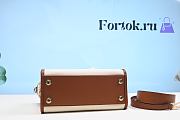 Louis Vuitton On My Side PM Canvas/Leather in Brown M59905 25x20x12cm - 5