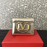 Fortok Valentino Wallet Silver 10cm - 1