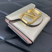 Fortok Valentino Wallet Silver 10cm - 5