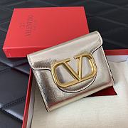 Fortok Valentino Wallet Silver 10cm - 2