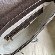 Fortok Gucci Ophidia Medium Messenger Bag Beige 761741 28x22x8cm - 5