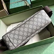 Fortok Gucci Ophidia Medium Messenger Bag Beige 761741 28x22x8cm - 6