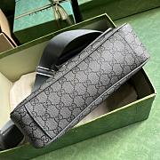 Fortok Gucci Ophidia Medium Messenger Bag Grey 761741 28x22x8cm - 6