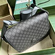 Fortok Gucci Ophidia Medium Messenger Bag Grey 761741 28x22x8cm - 3