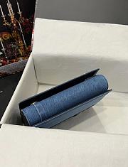 Fortok Dolce & Gabbana Blue Patchwork Denim Bag 23x17x6.5cm - 5