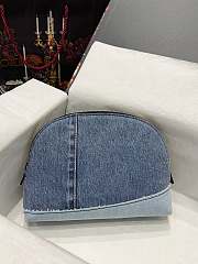 Fortok Dolice & Gabana Denim Cosmetics Case Blue 25x18x6cm - 6