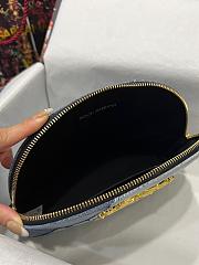 Fortok Dolice & Gabana Denim Cosmetics Case Blue 25x18x6cm - 3