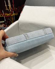 Fortok Dolice & Gabana Denim Cosmetics Case Blue 25x18x6cm - 2