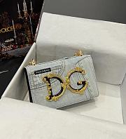 Fortok Dolce & Gabbana Patchwork Light Denim Bag 23x17x6.5cm - 1