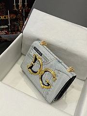 Fortok Dolce & Gabbana Patchwork Light Denim Bag 23x17x6.5cm - 6