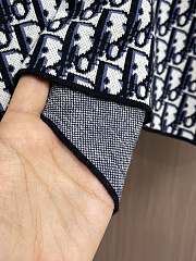 Fortok Dior Oblique Beige and Navy Knit Shirt - 5
